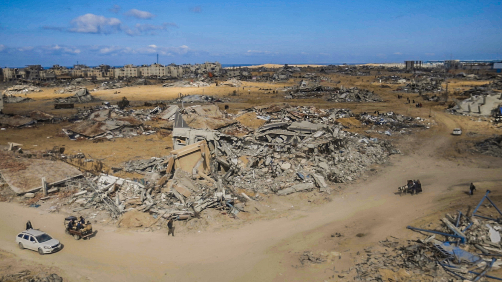 Rafah Gaza CV destroyed overview 