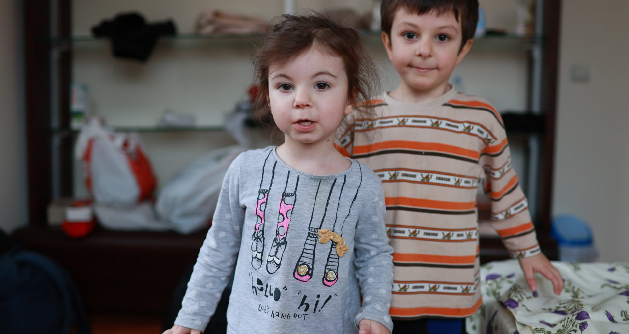 SOS Children's Village Romania has taken in a group of Ukrainian refugee children.