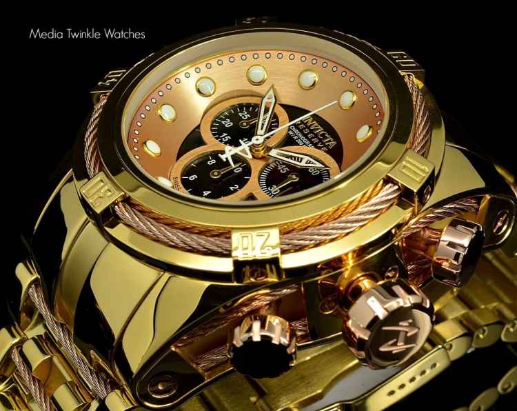 Invicta Reserve Bolt Zeus Gold 12753