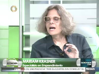 Mariam Krasner during an interview