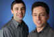 Larry Page and Sergey Brin: The bright faces of google