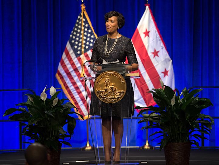 Muriel Bowser, mayor of Washington, DC