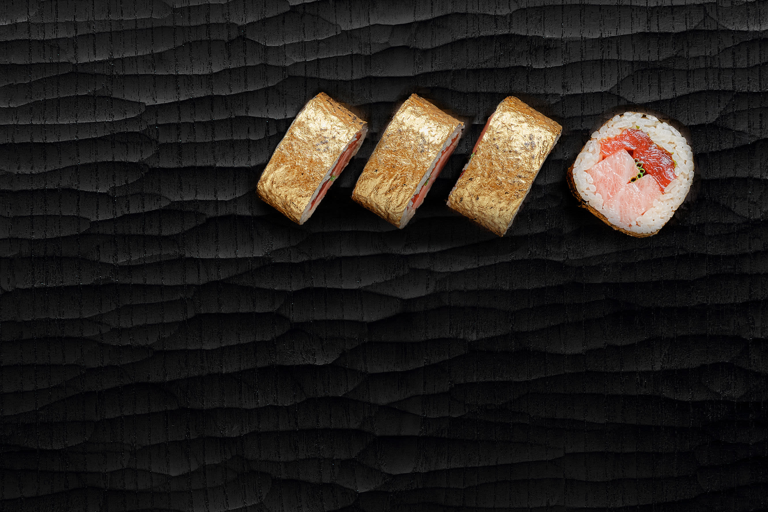 Minamishima - Gold Leaf Maguro Maki