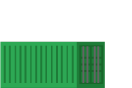 illustration of a shipping container
