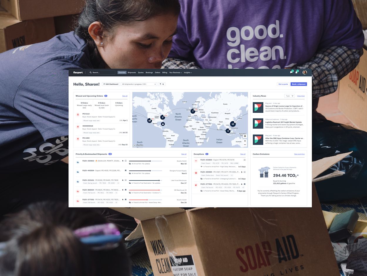 Flexport.org hero image