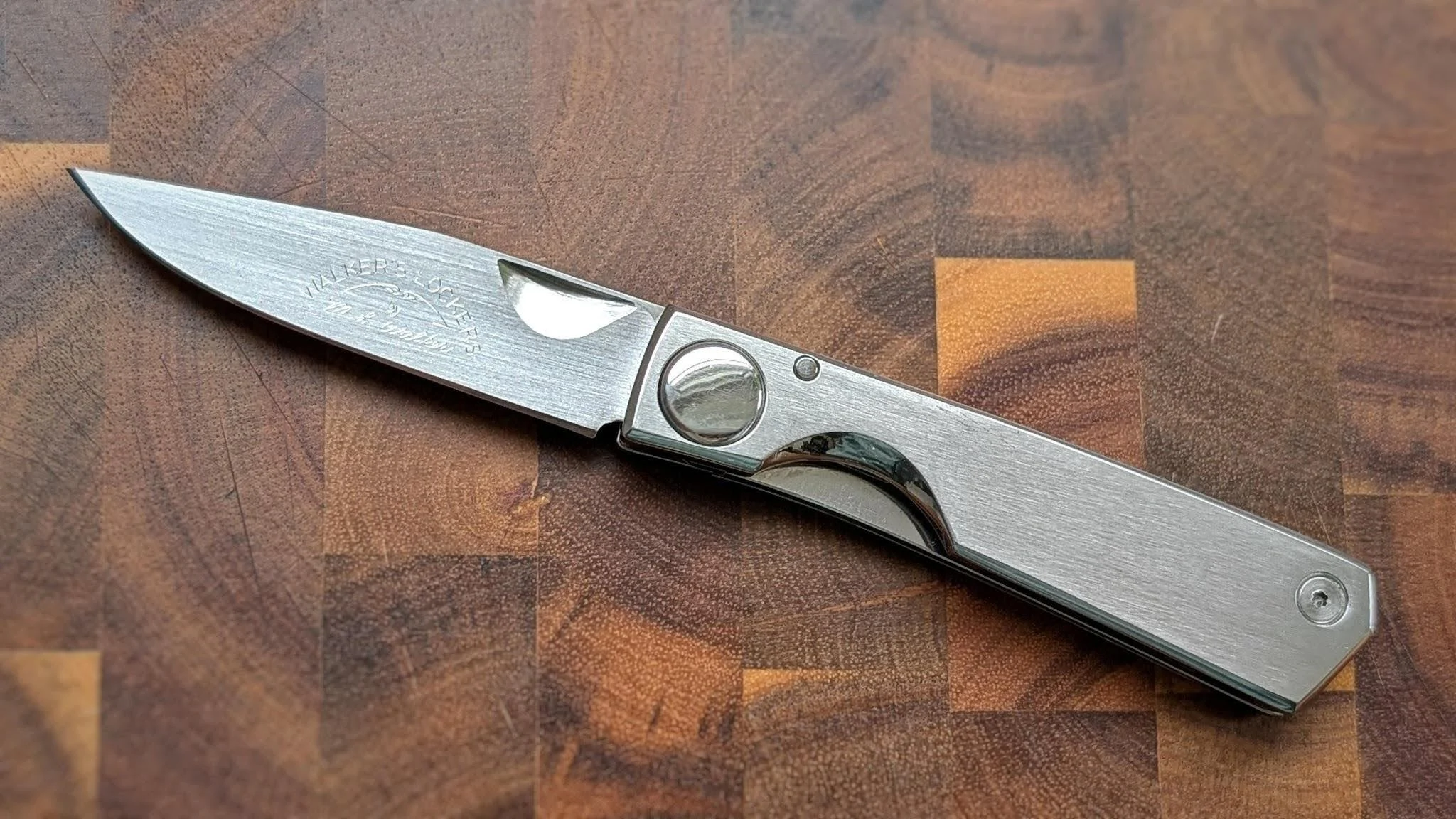 Custom Walker’s Lockers Liner Lock circa 1982
