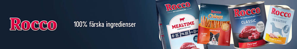 Rocco. 100% färska ingredienser.