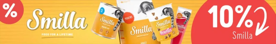 Profitez de 10% de remise sur toute la marque Smilla pour chat !