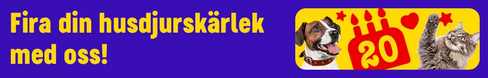 Fira din husdjurskärlek med oss!