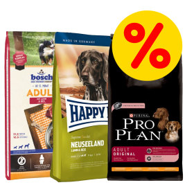 Trockenfutter Sparpakete für Hunde zu TOP-Preisen!