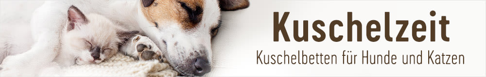 Kuschelzeit: Kuschelbetten für Hunde und Katzen zu TOP-Preisen