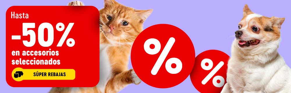 Hasta 50 % de descuento en accesorios seleccionados