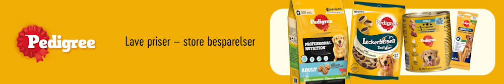 Pedigree - Lave priser, store besparelser