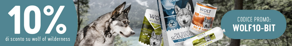 wolf of wilderness sconto 