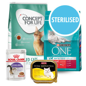 Sterilised Katzenfutter