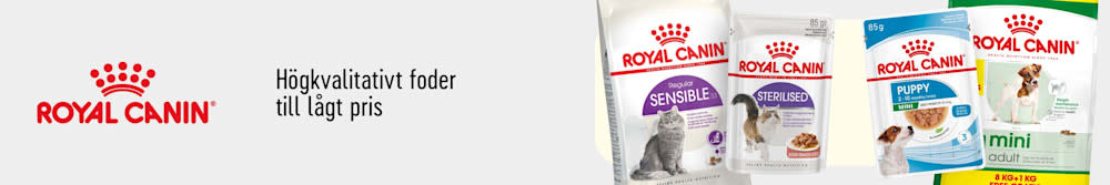 Royal Canin. Högkvalitativt foder till lågt pris. 