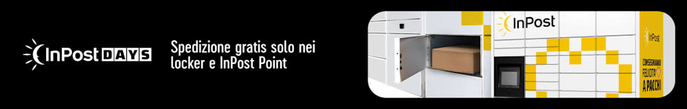 Approfitta delle spedizioni gratis con gli InPost Days.