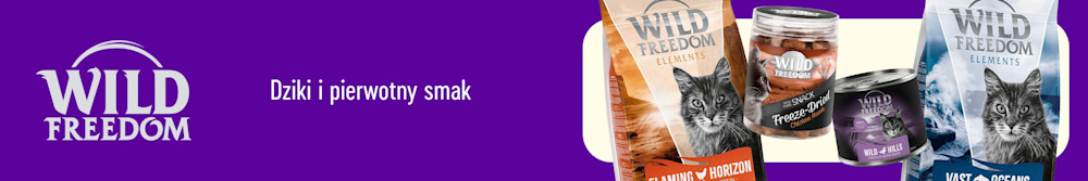 Wild Freedom karma dla kota dziki i pierwotny smak