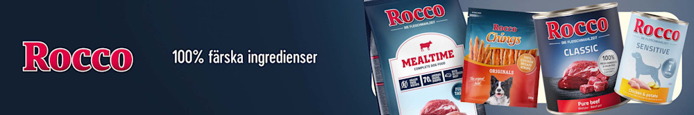 Rocco. 100% färska ingredienser. Upptäck nu.