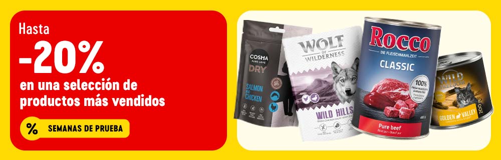 Ofertas de prueba para perros y gatos