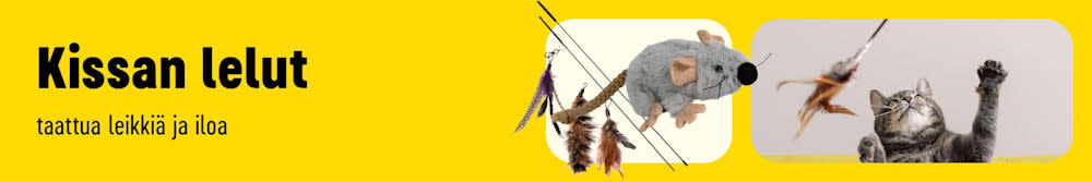 Kissan lelut. Taattua leikkiä ja iloa.