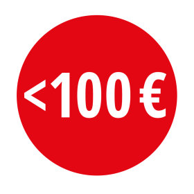 % moins de 100 €
