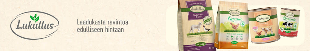 Lukullus. Laadukasta ravintoa edulliseen hintaan. 