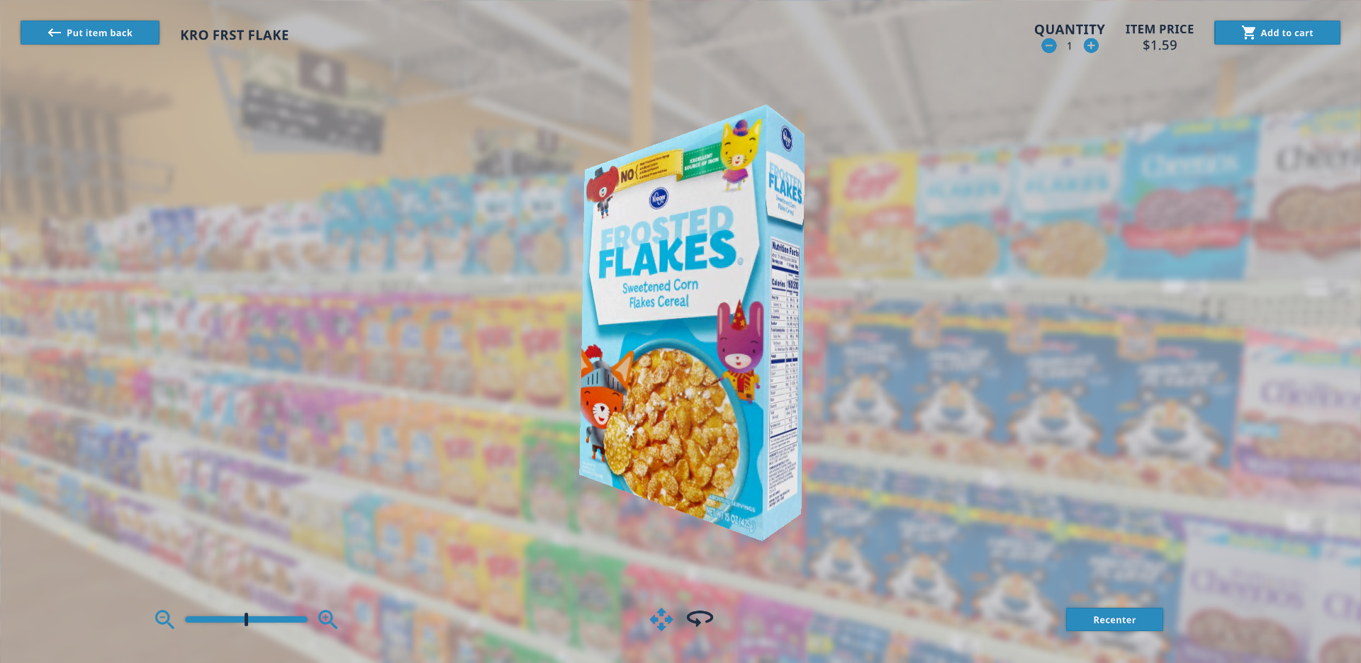 VR Frosted Flakes Visual