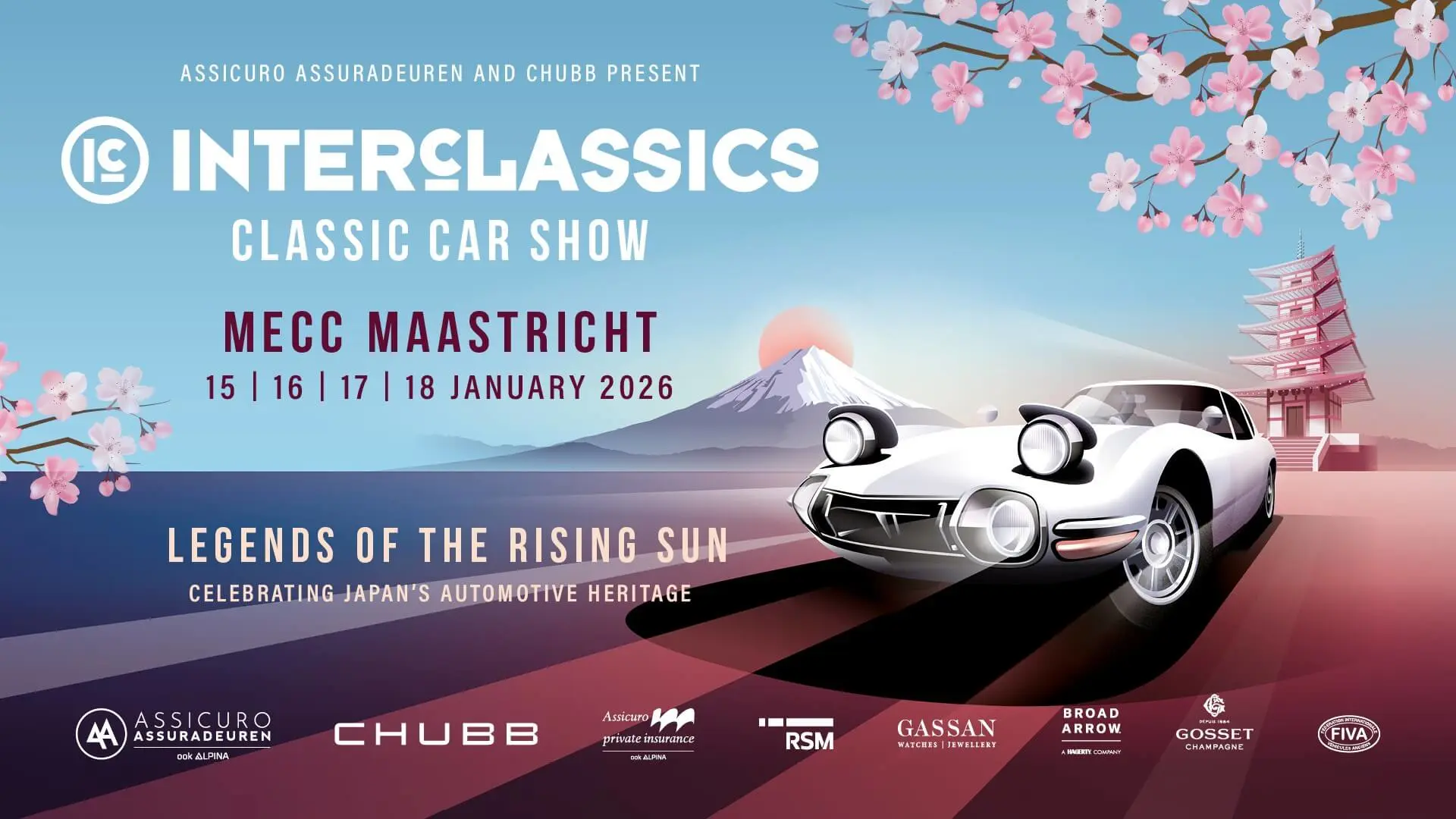 Winactie: Maak kans op 2 tickets voor InterClassics Maastricht 2026!
