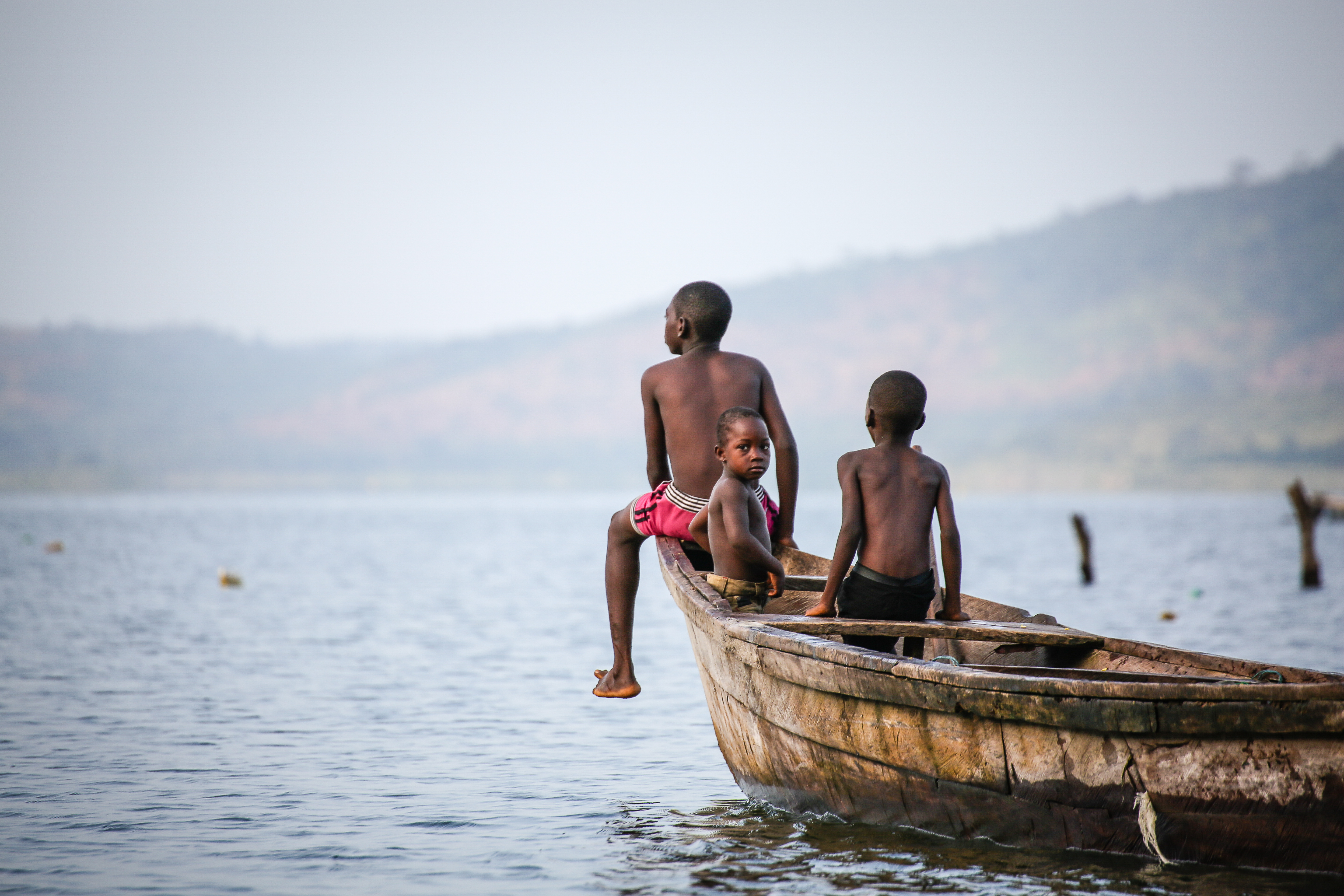 Who are the trafficked fisherboys of Lake Volta?