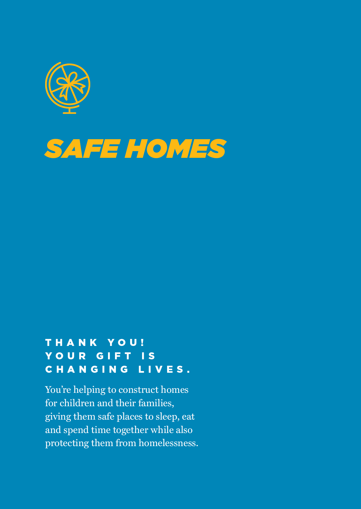 Safe Homes - Gifts of Compassion | Compassion Australia