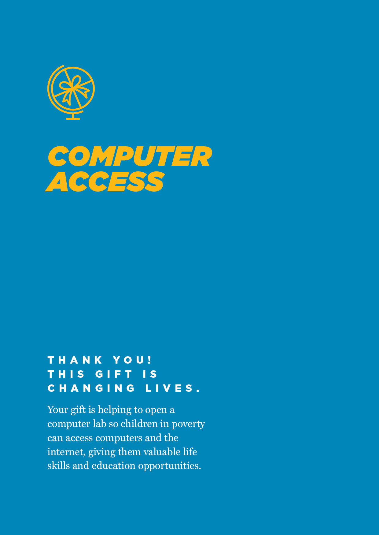 Computer Access - Gifts of Compassion | Compassion