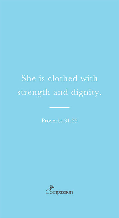 Proverbs 31:25