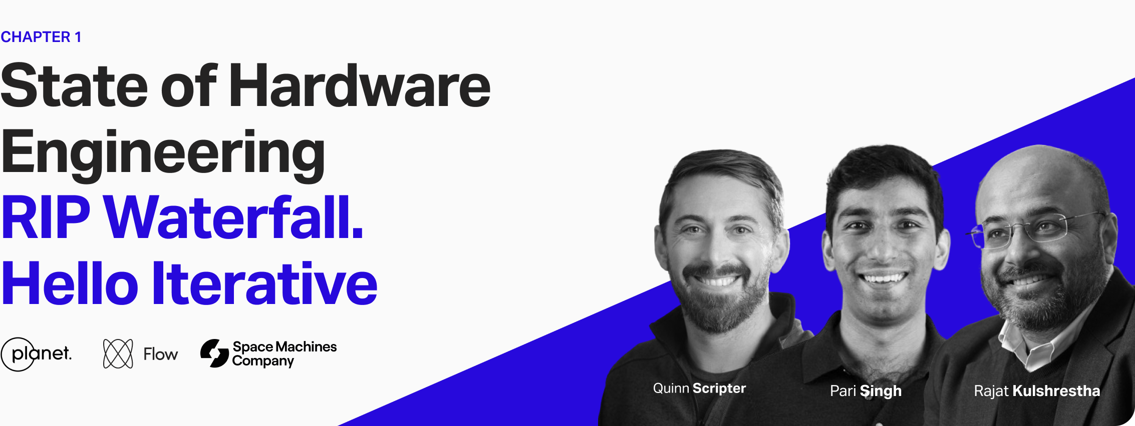 State of Hardware Engineering RIP Waterfall. Hello Iterative