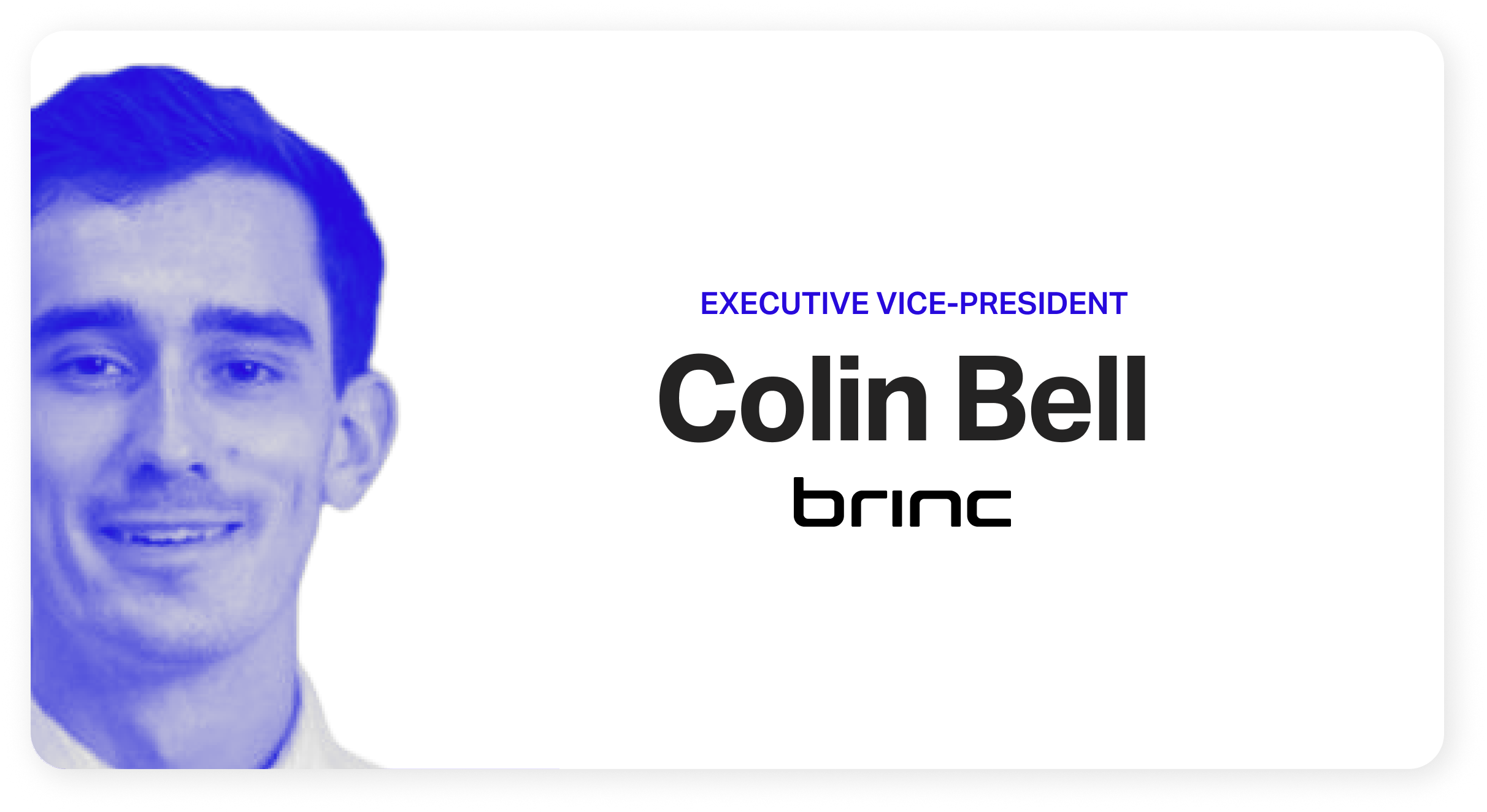 Colin Bell, EVP and Director of Engineering @ BRINC Drones