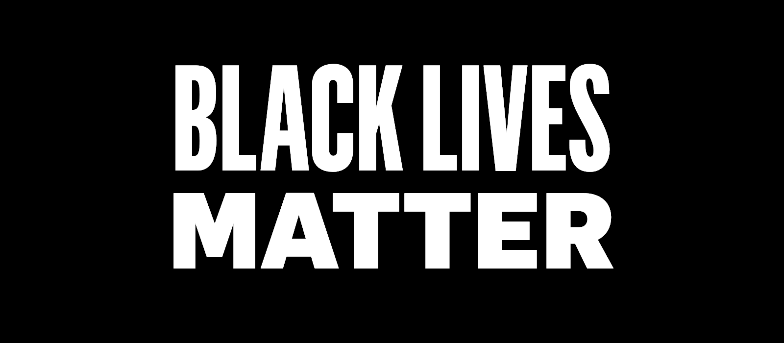 Black Lives Matter Header