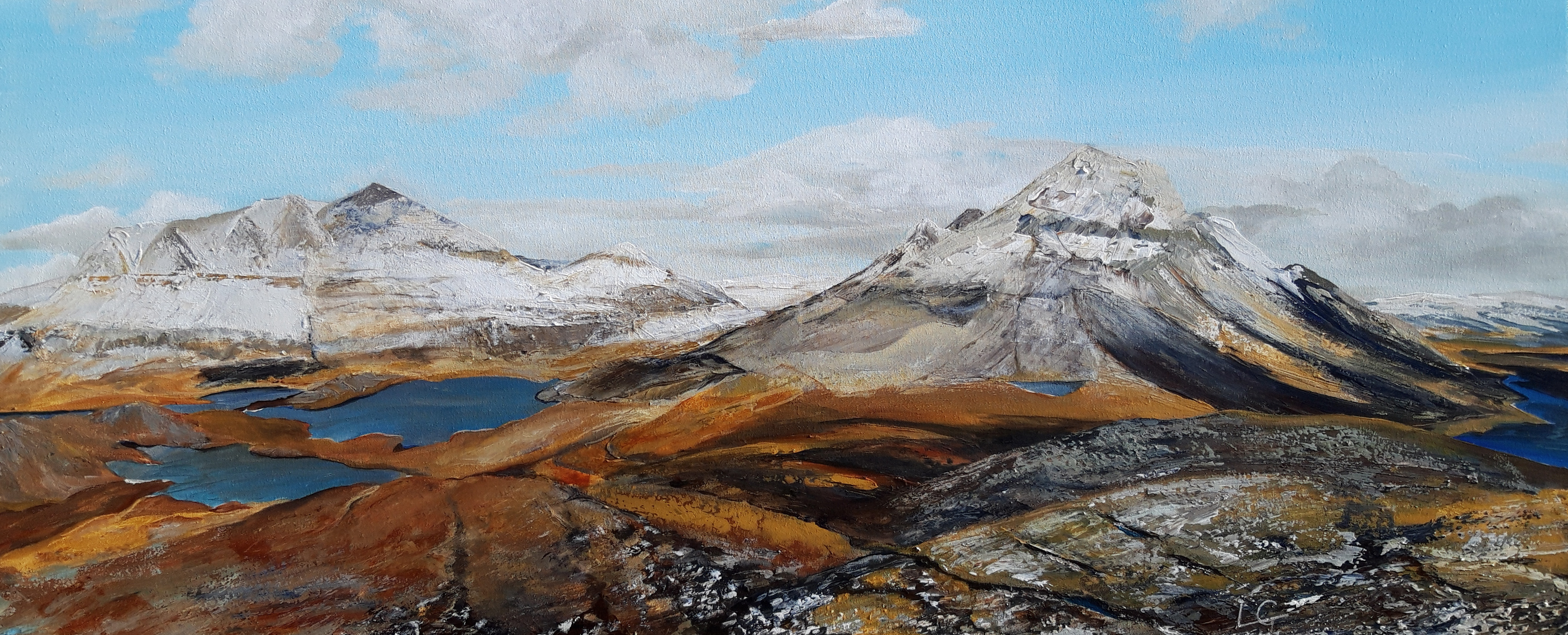 Cul Mor and Cul Baeg from Stac Pollaidh