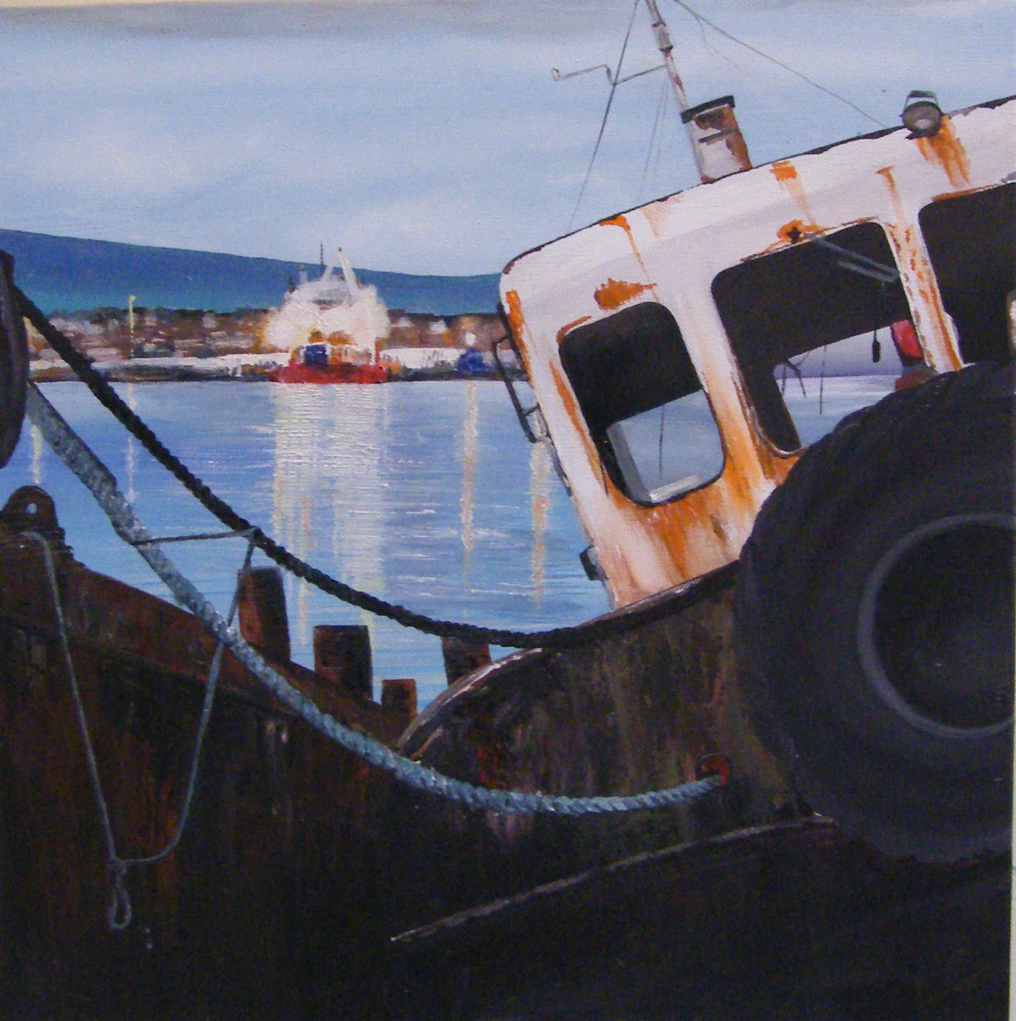 Changing Shores II - Invergordon from Balblair