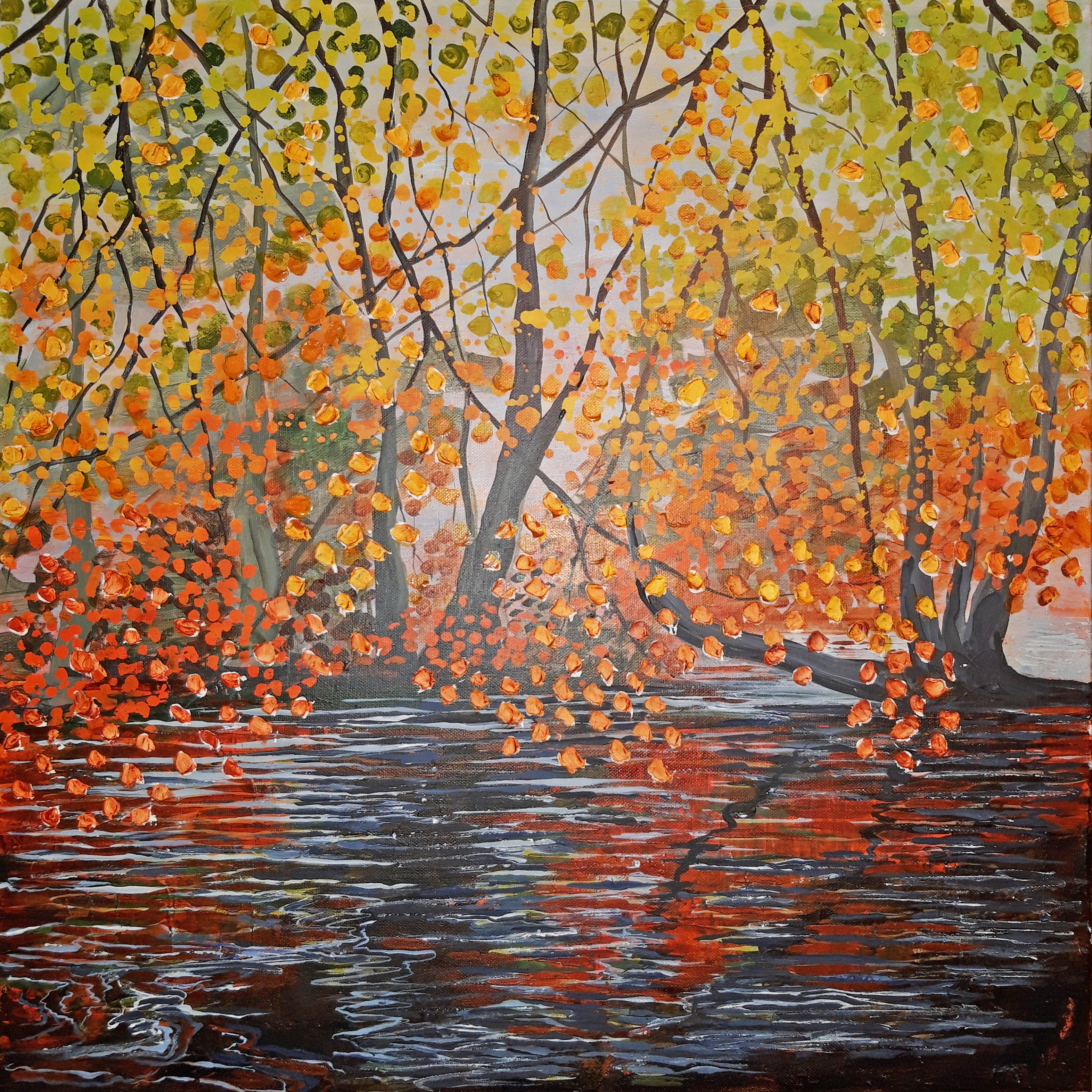 Beech Reflected II - River Ness Islands - Inverness