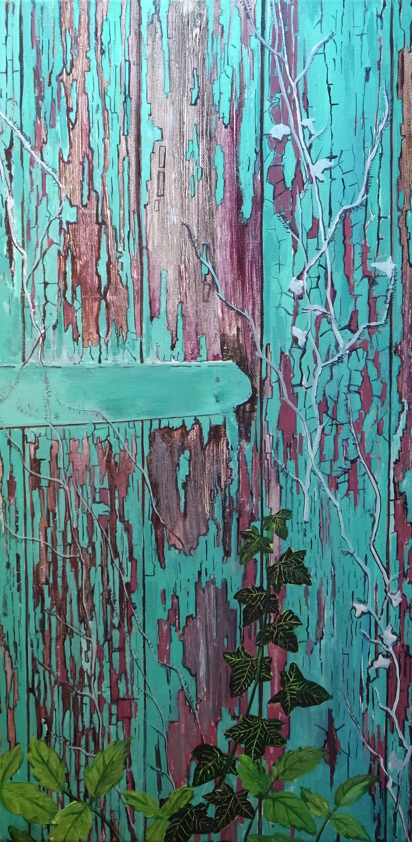 Fractured Paint - Ivy Door