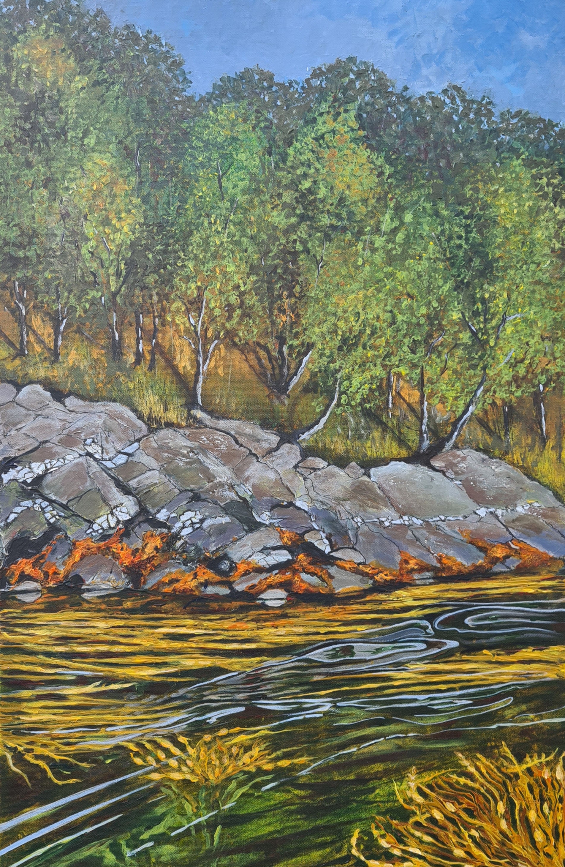 Interface III - Shore Birch - Loch Moidart