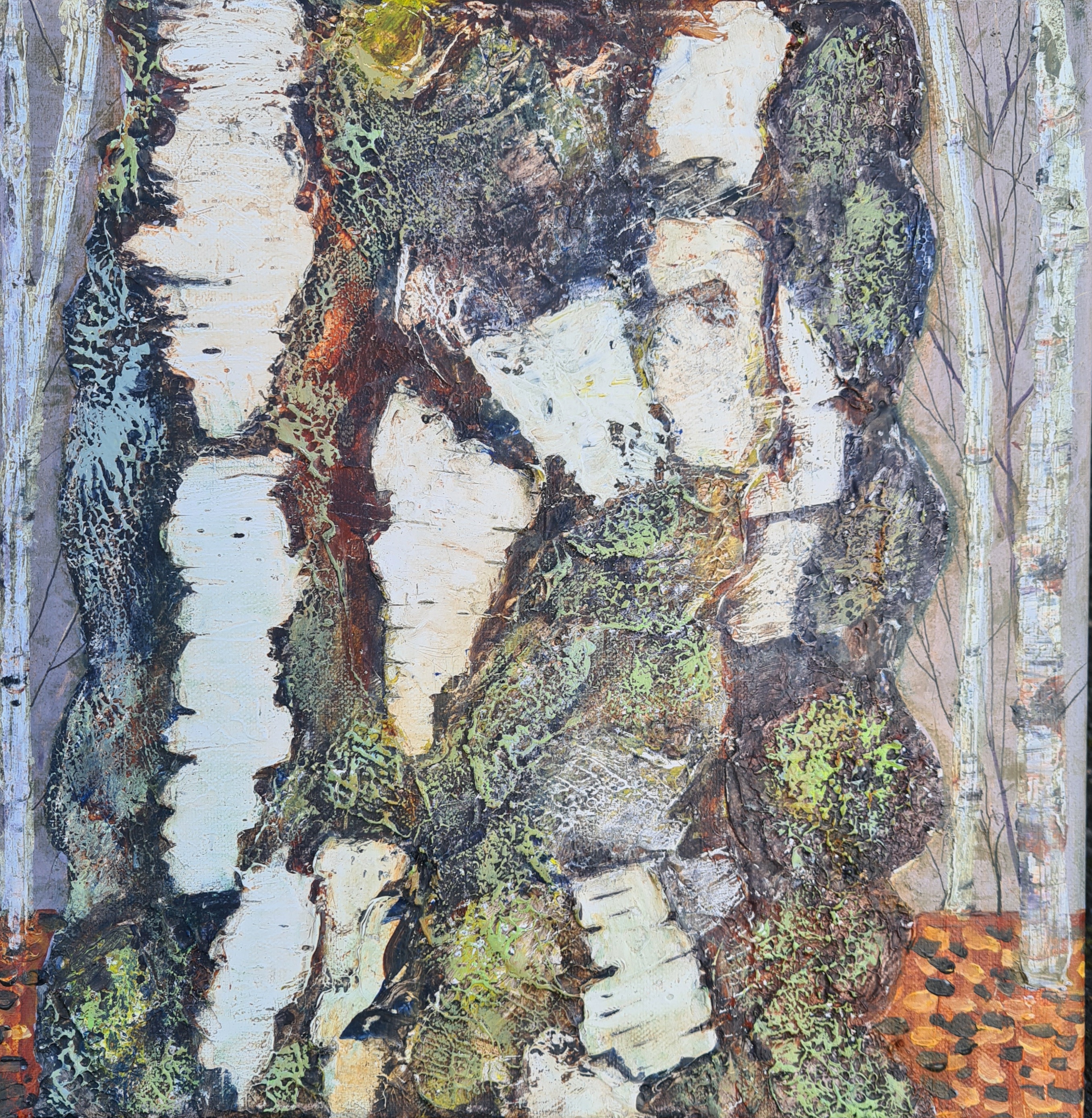 'Craggy' - Birch Bark VII