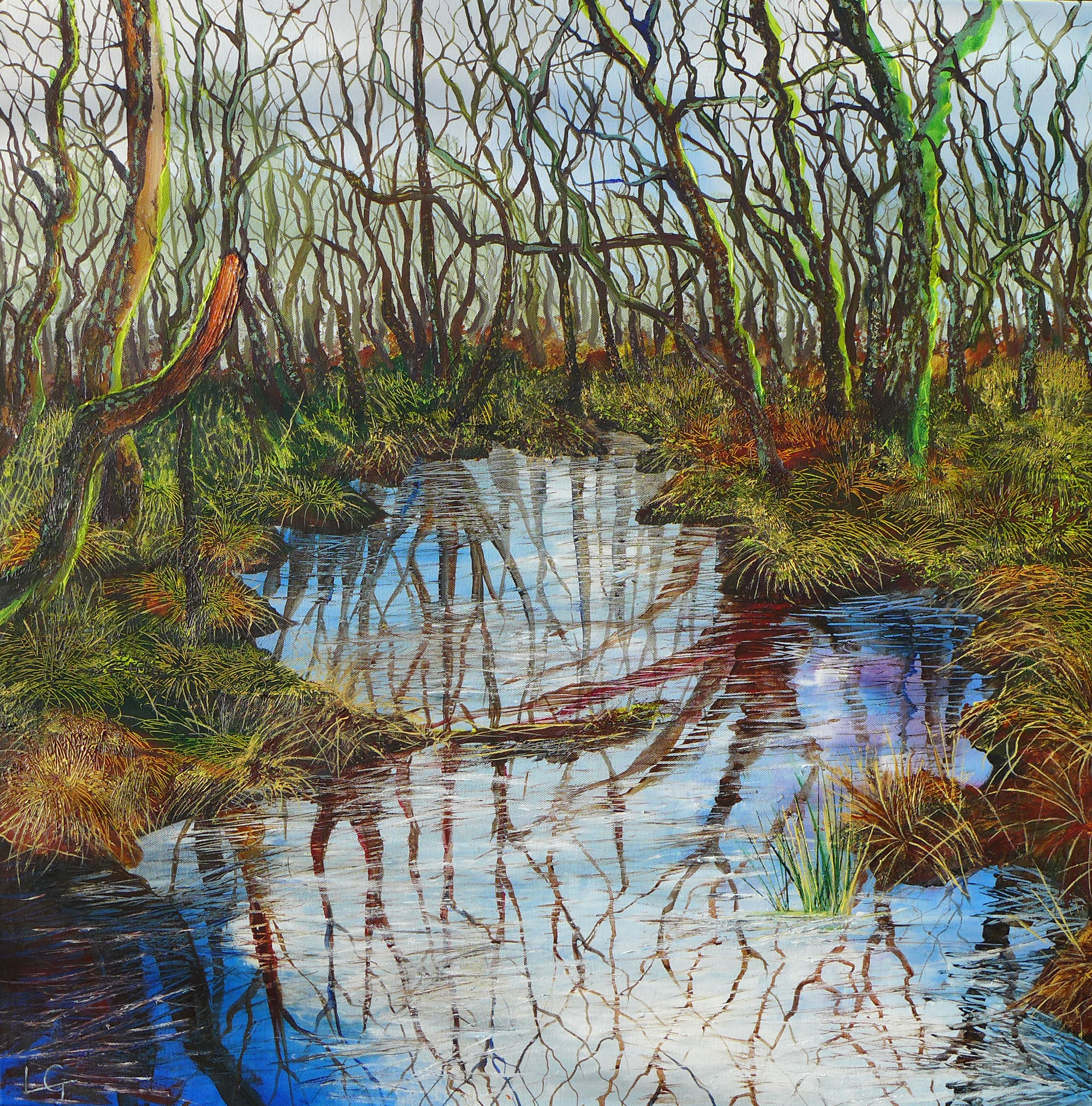 Winter Alders - Loch Fleet