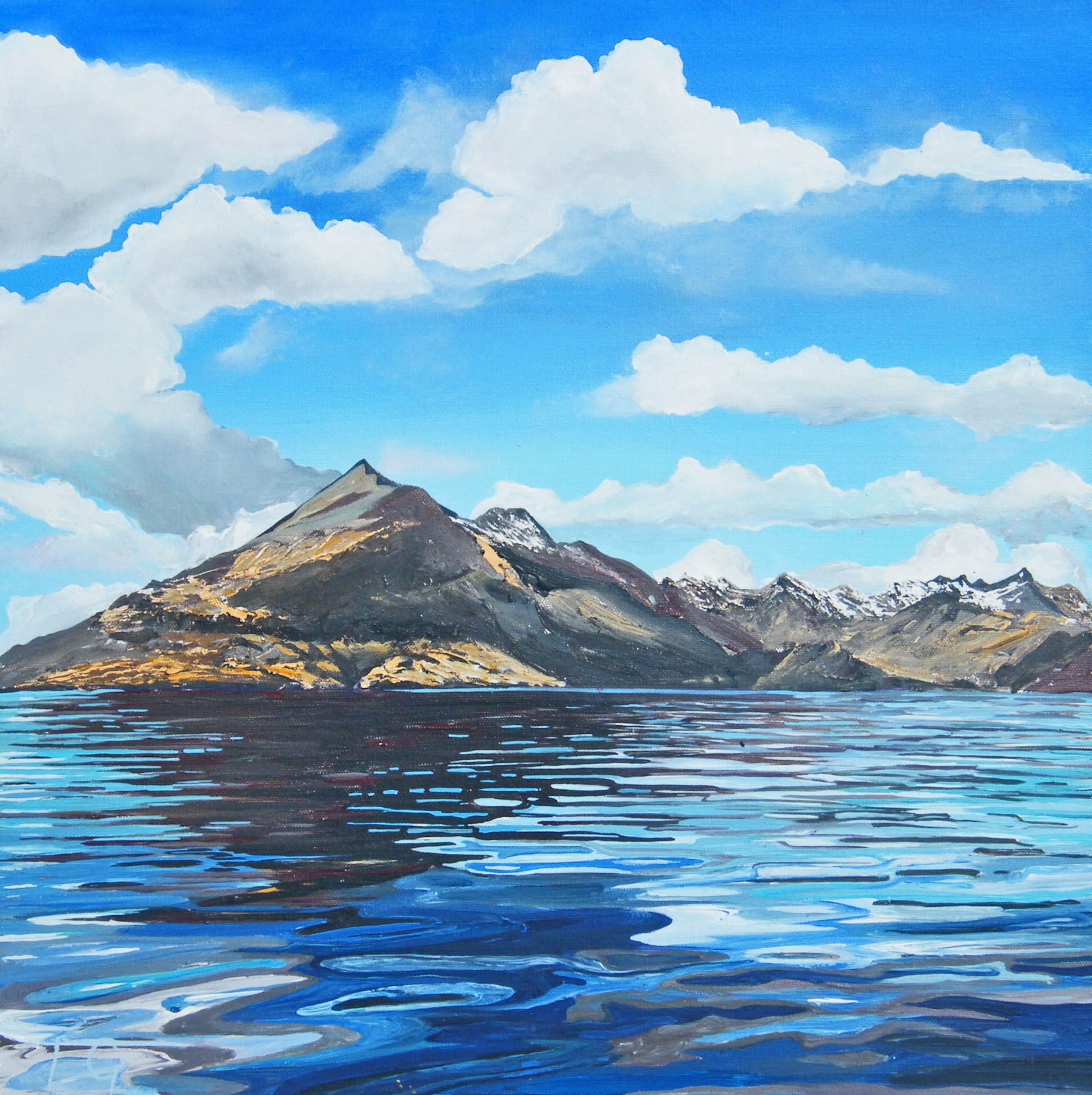 Looking into Loch Coruisk