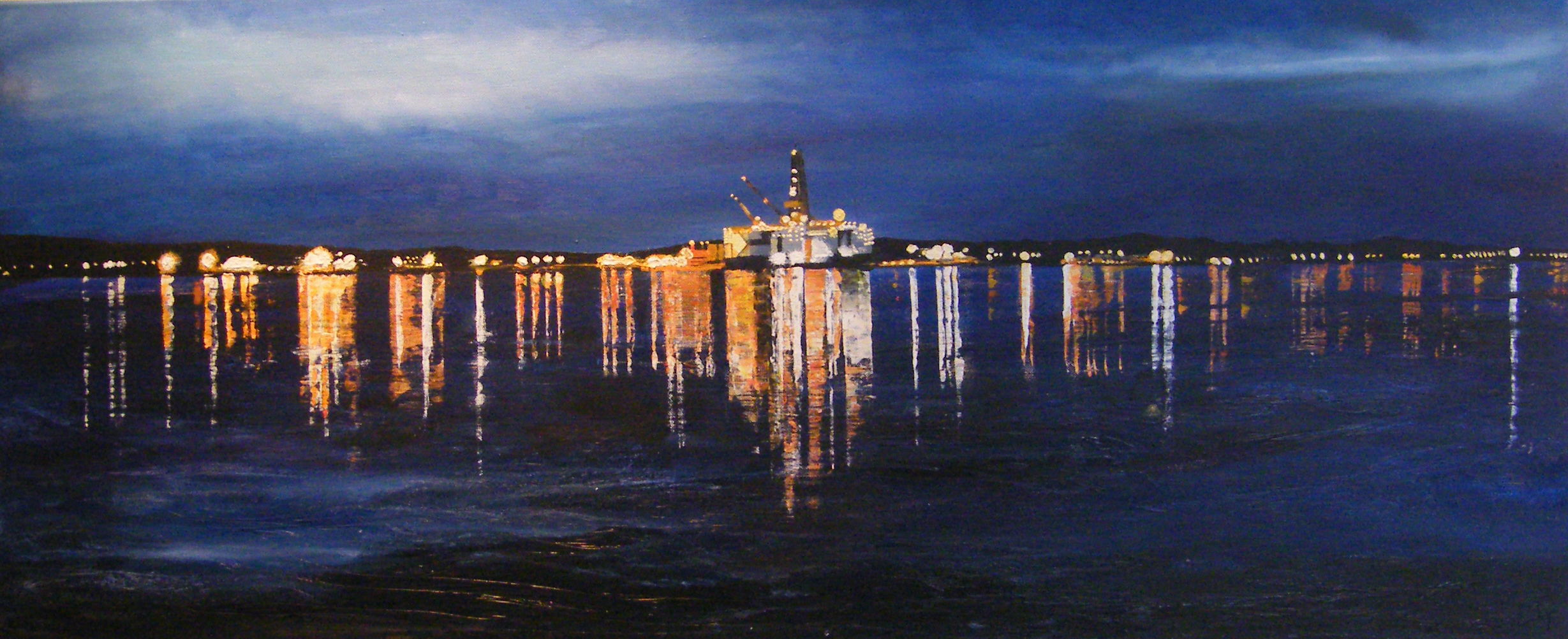 Night Lights I - Invergordon