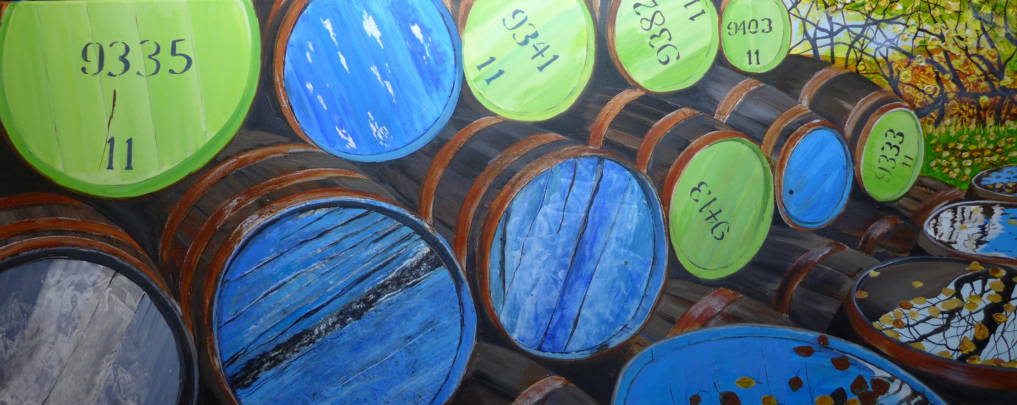 Whisky Barrels - Tomatin Distillery