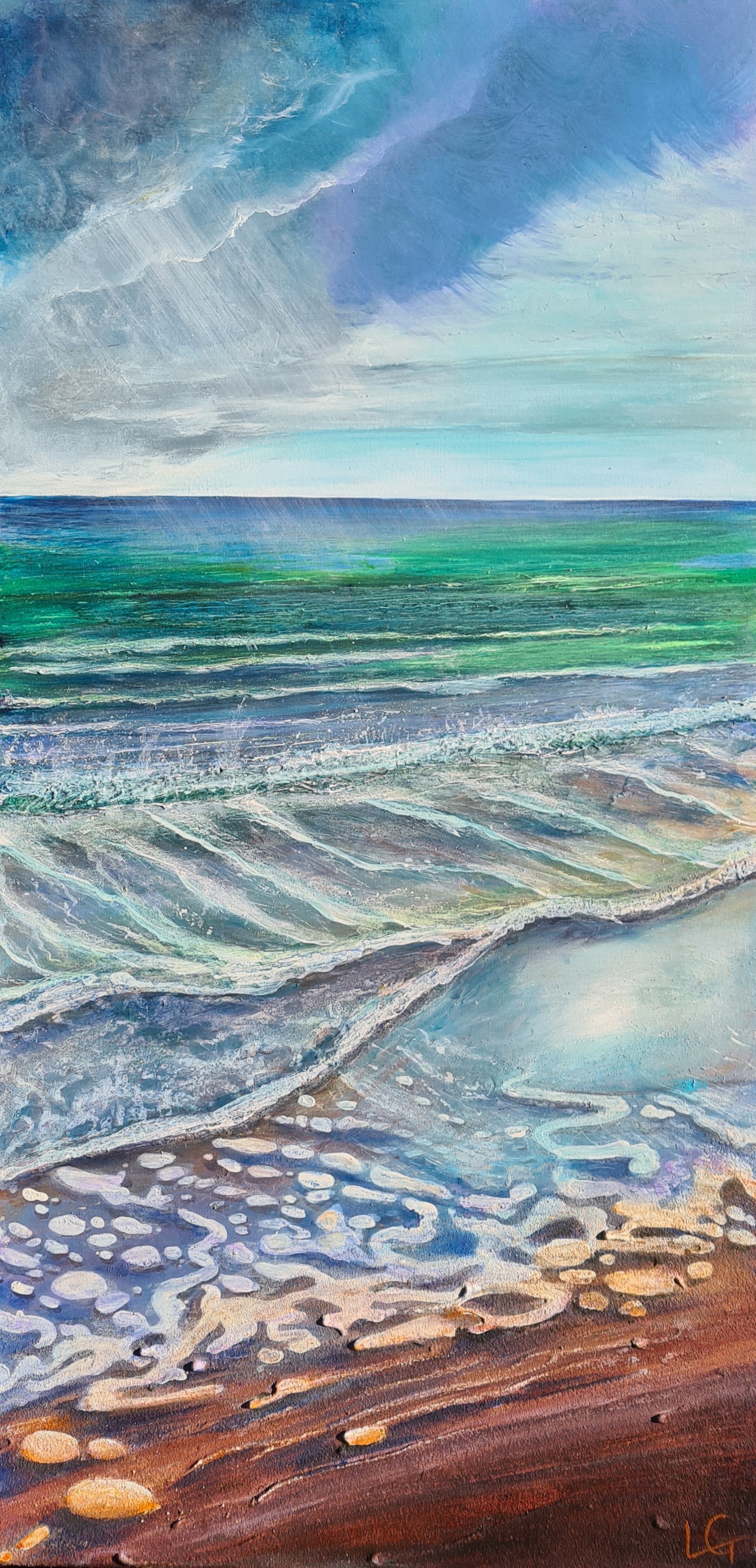 Beach Spume - East Beach - Nairn