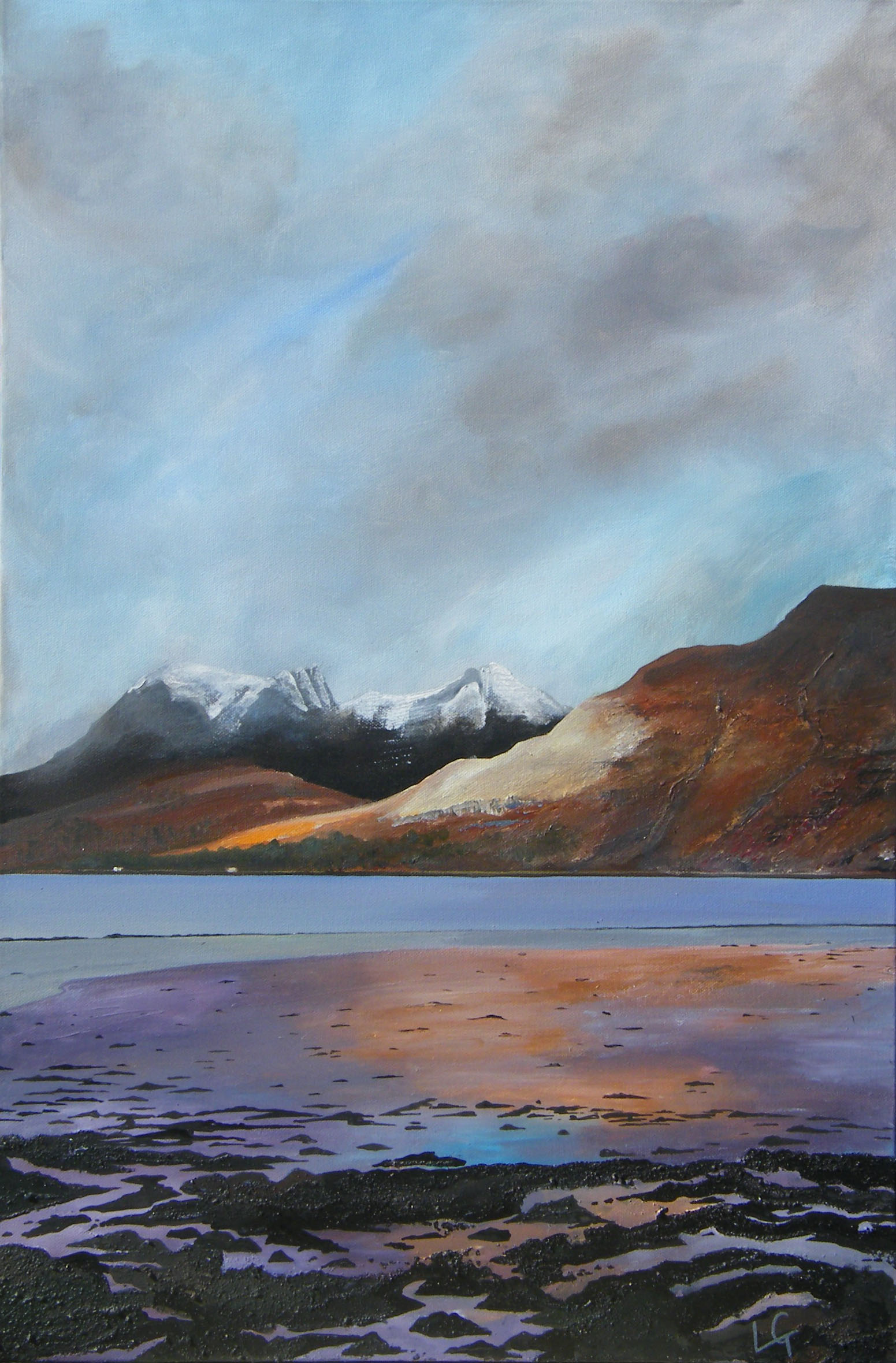 Beinn Alligan Across Upper Loch Torridon