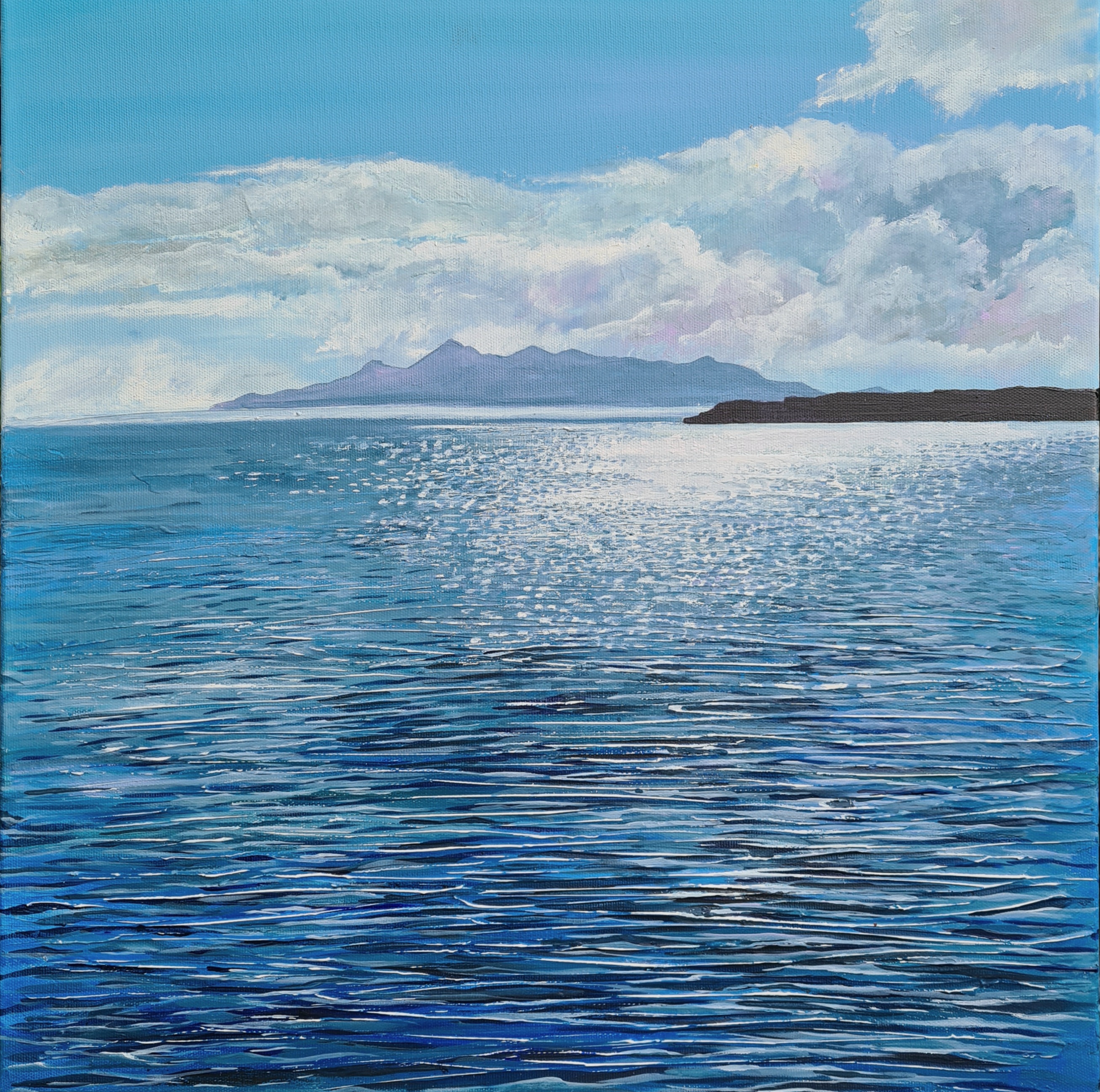 Shimmering Light Towards Rum