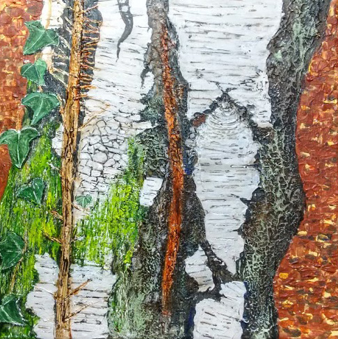 Supported - Birch Bark III